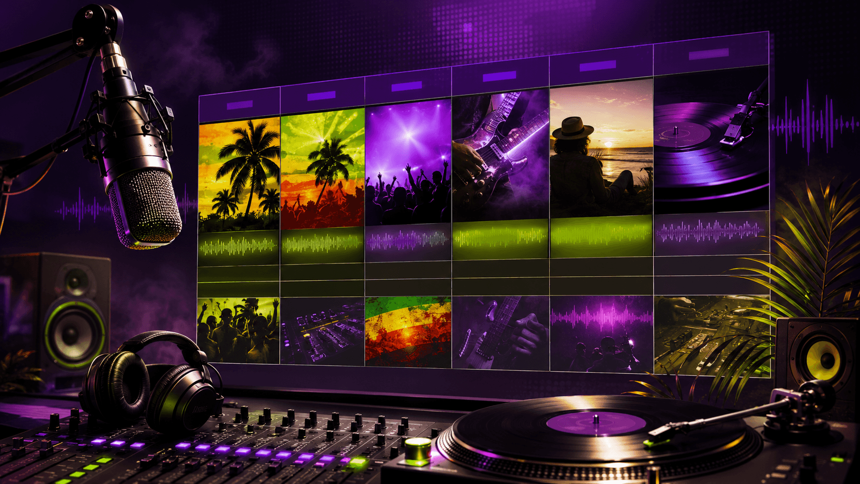 Inside the Monsterous Radio Weekly Schedule show artwork